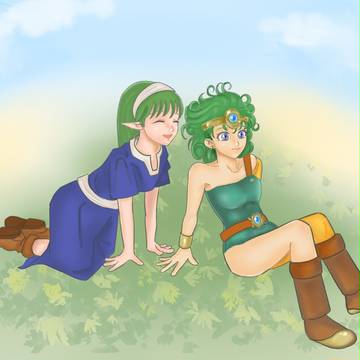DQ4成人おめでとう絵（の気持ちで）