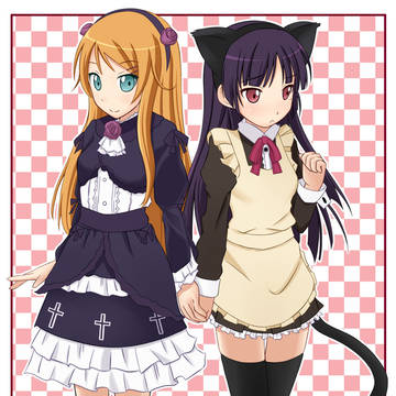 マスケラ桐乃＆メイド黒猫