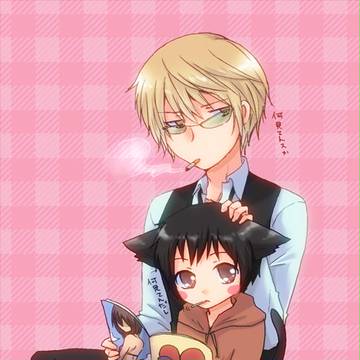 いざにゃんといっしょ。
