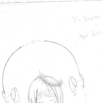 I'm hearing your voice...