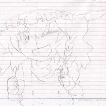 魔理沙（模写）