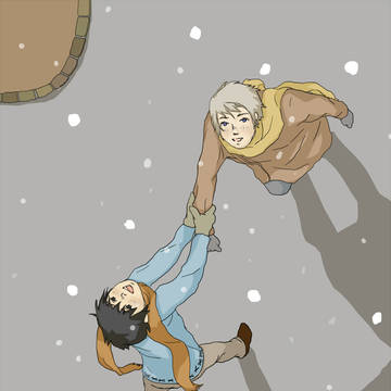 ほら、雪