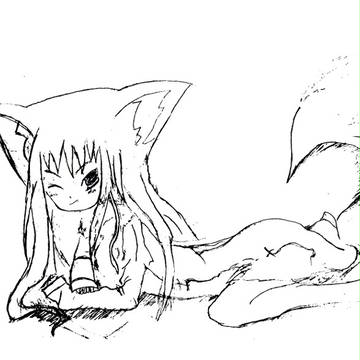 落書き狐さん・・・？
