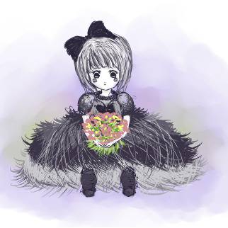 お花。