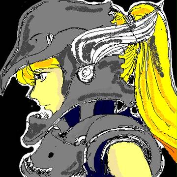 マウス絵　ヴァルキリ