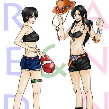 【女体化】ANN&RED【注意】