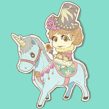 お馬はみんなぱっぱか♪
