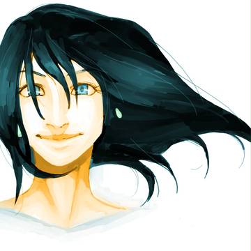 黒髪の方