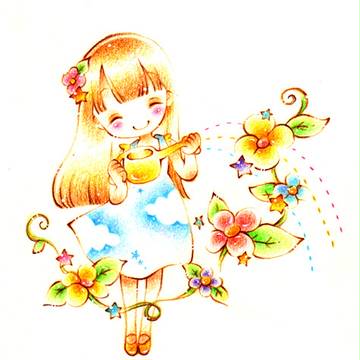 花咲く笑顔