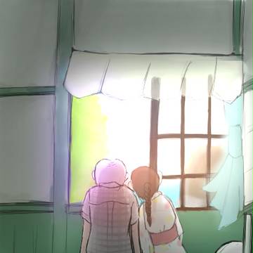 じいちゃ「会いに来てくれて　本当にありがとう…　」
