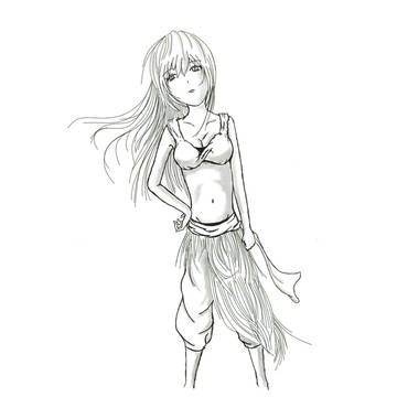 女の子