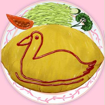 カミュのオムライス