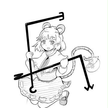 ナズーリン　（ゲストイラスト）