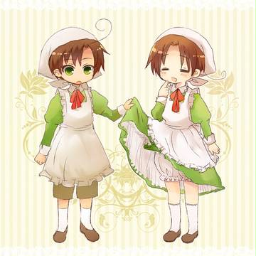 【ヘタリア腐】伊兄弟と神ロ漫画