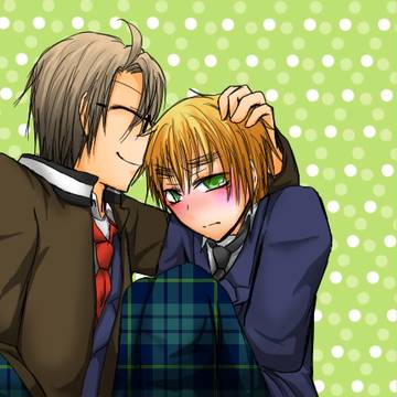 【学ヘタ】よしよし【米英】