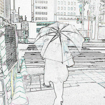 街行く人