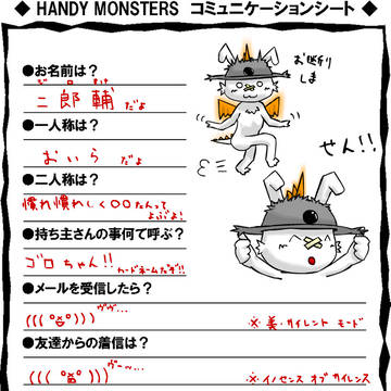 【はんもん】ジロすけ【コミュシート】
