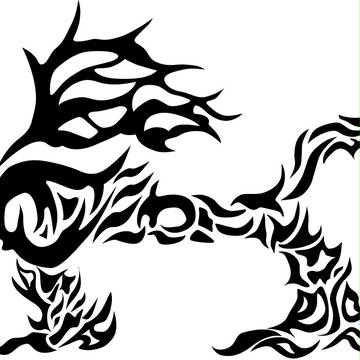 獅子　トライバル
