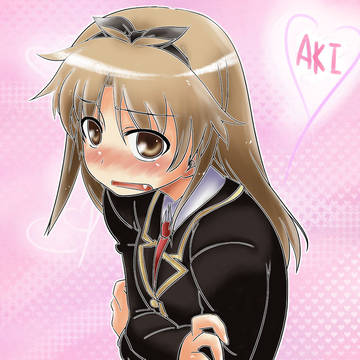アキちゃんを塗ってみた。