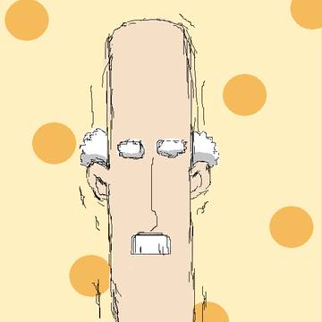校長先生色塗りバージョン