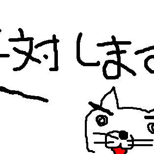 絶対反対