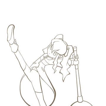 デスピナ（線画）