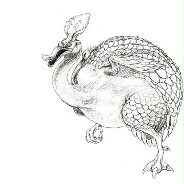MHP3rd発売決定記念に描いてみた。 （線描き）