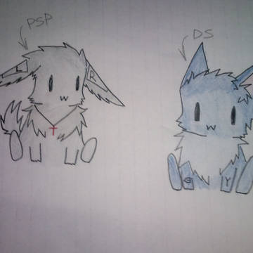 【HANDYMONSTERS】氷&桜【DS&PSP-2000】