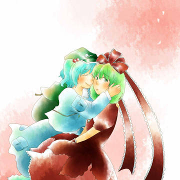 【東方】にとりと雛