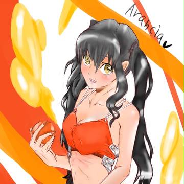 オレンジ娘