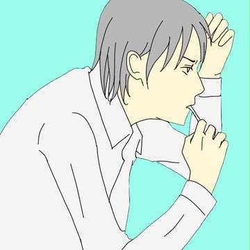歯磨き中