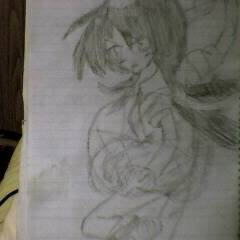 手書き　射命丸？
