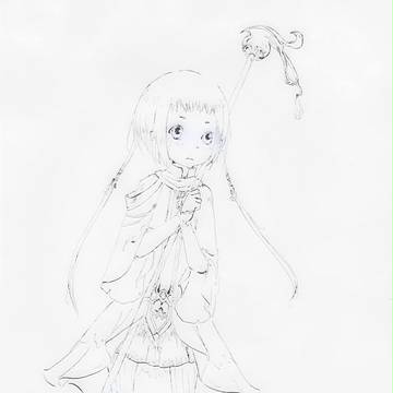 鉛筆の下書き(1)