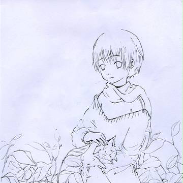 鉛筆の下書き(2)
