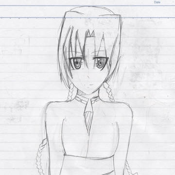 誰?的な女の子