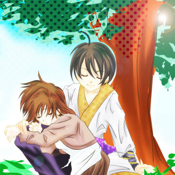 師弟のお昼寝