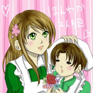ハンガリーさんとイタちゃん