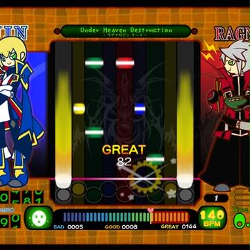 ブレイブルーとあの音ゲーが！