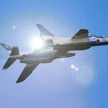 Blue Impulse into the sky