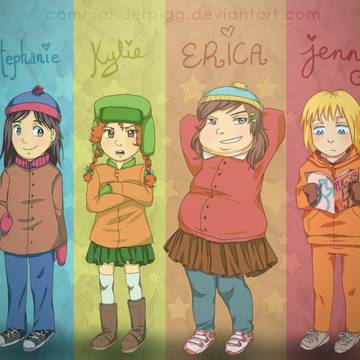 South Park Girls!