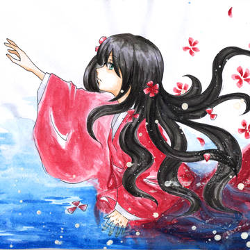 金魚の少女