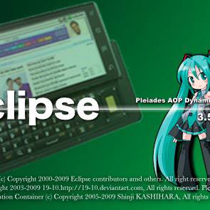 手元で使ってるEclipse用のSplash画面