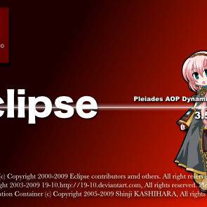 手元で使ってるEclipse用のSplash画面