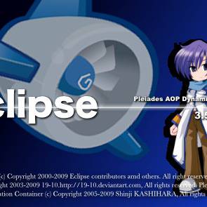 手元で使ってるEclipse用のSplash画面