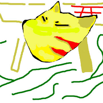 初描き