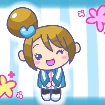 【デフォルメ】ローソンクルーあきこちゃん