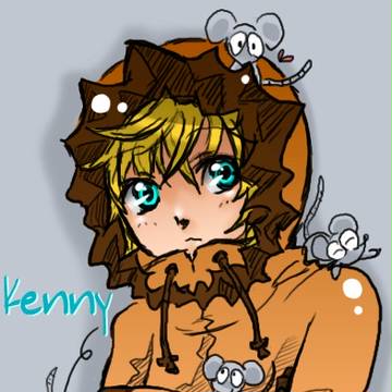 ケニー愛されてます・・・ネズミに