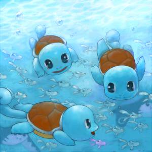 海中遊泳