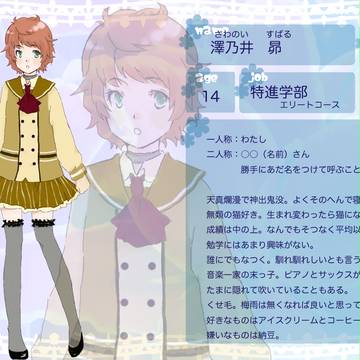 【ぴくゆり】澤乃井昴【特進学部】