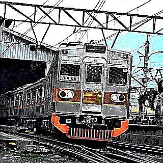 旧都営６０００系６１５１Ｆ　＠　ボゴル駅